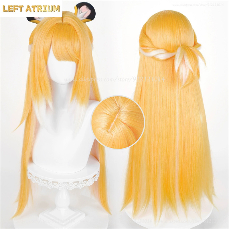 Anime Cosplay Orange Hair - شعر مستعار ZZZ Ju Fufu Cosplay