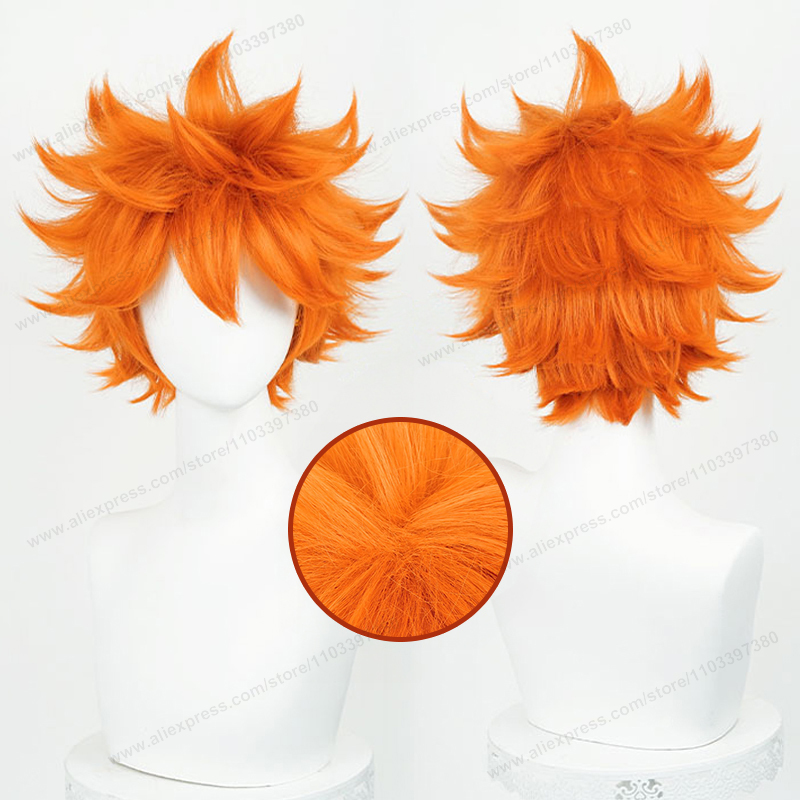 Anime Cosplay Orange Hair - هيناتا شويو شعر مستعار تأثيري 26