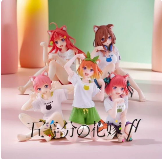 Quintuplets Anime Cosplay - تمثال شخصية ناكانو إيتشيكا من أنمي