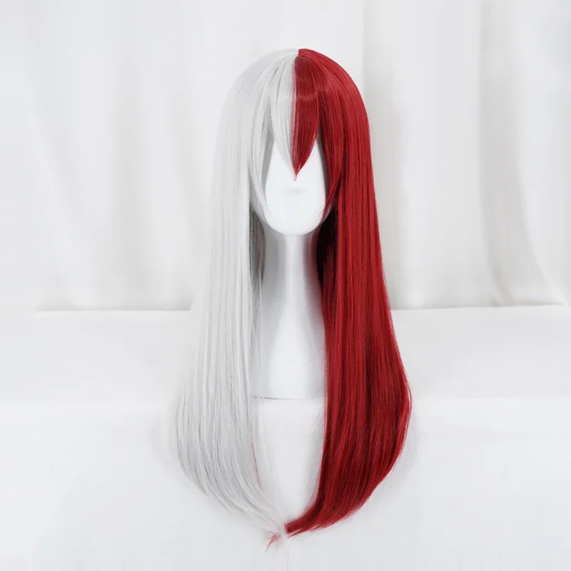 Anime Cosplay Website - شعر مستعار طويل للتنكر بشخصية تودوروكي