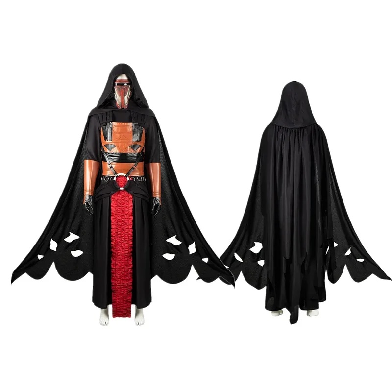 Anime Cosplay Armor - زي تنكري أسود لشخصية دارث ريفان