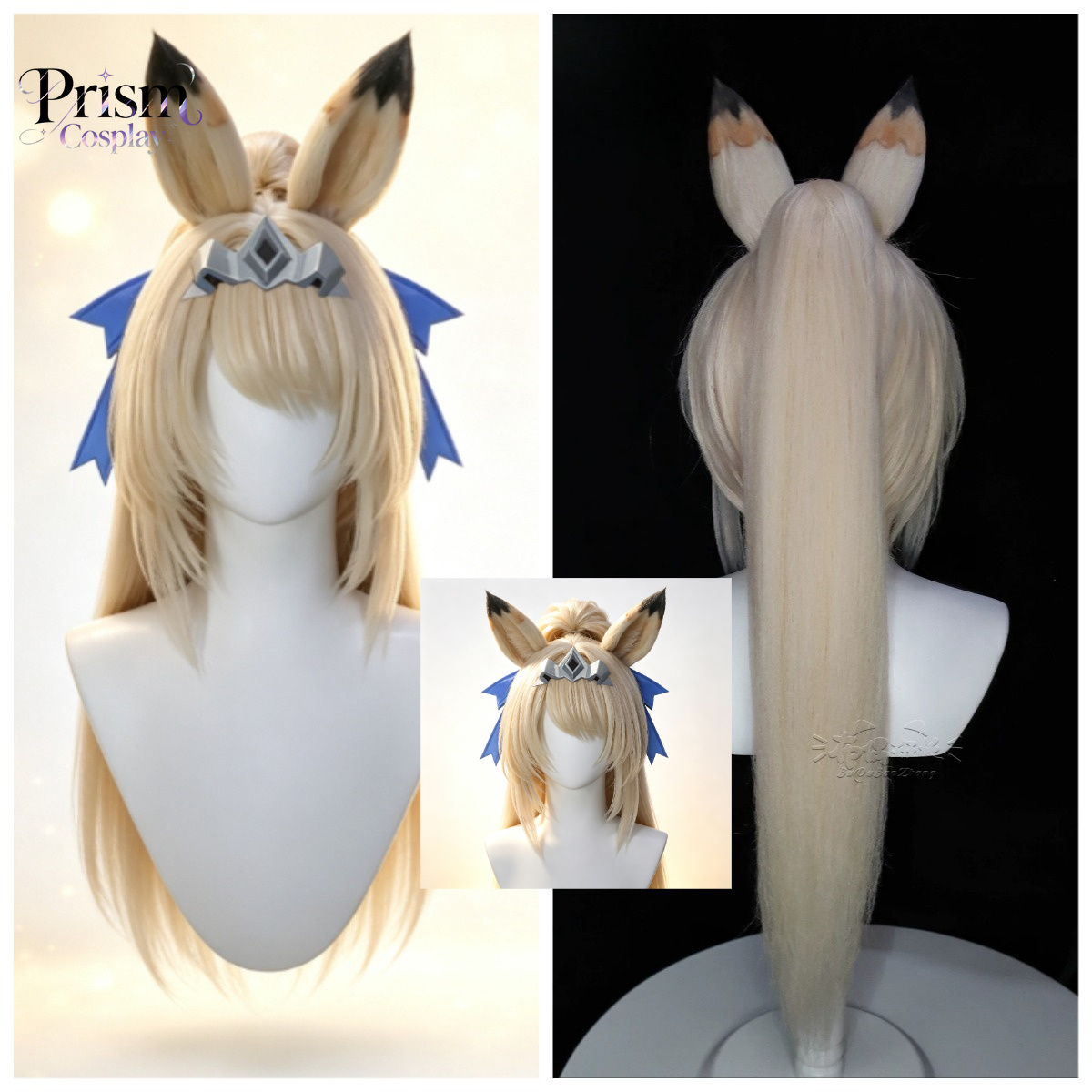 Convention Cosplay Anime - باروكة سيغريد من لعبة Zenless Zone