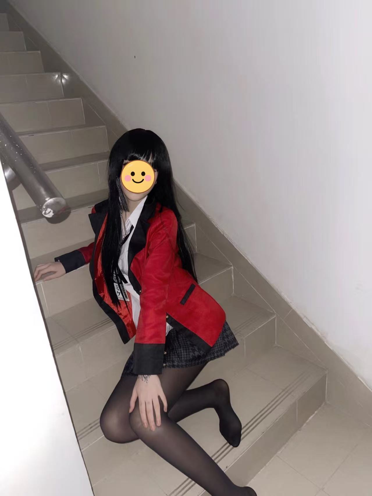 Anime Cosplay Kakegurui - زي تنكري لشخصية ياميكو من جابامي،