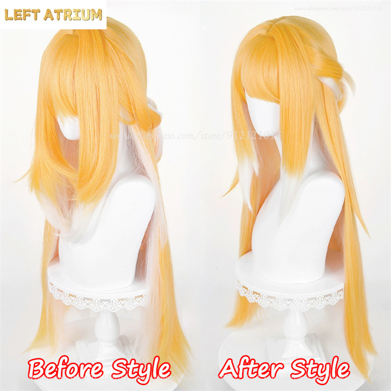 شعر مستعار ZZZ Ju Fufu Cosplay - مراجعة Anime Cosplay Orange Hair وسعره