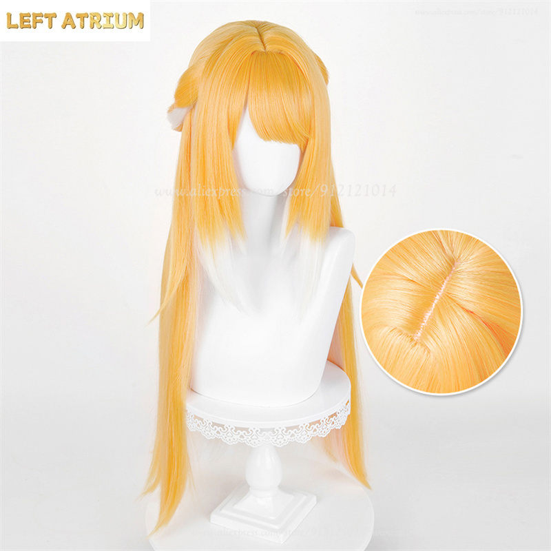 شعر مستعار ZZZ Ju Fufu Cosplay - مراجعة Anime Cosplay Orange Hair وسعره