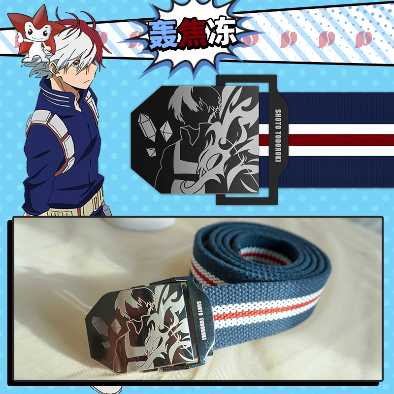 حزام خصر قماشي رسمي مرخص من أن - مراجعة My Hero Academia Belt وسعره