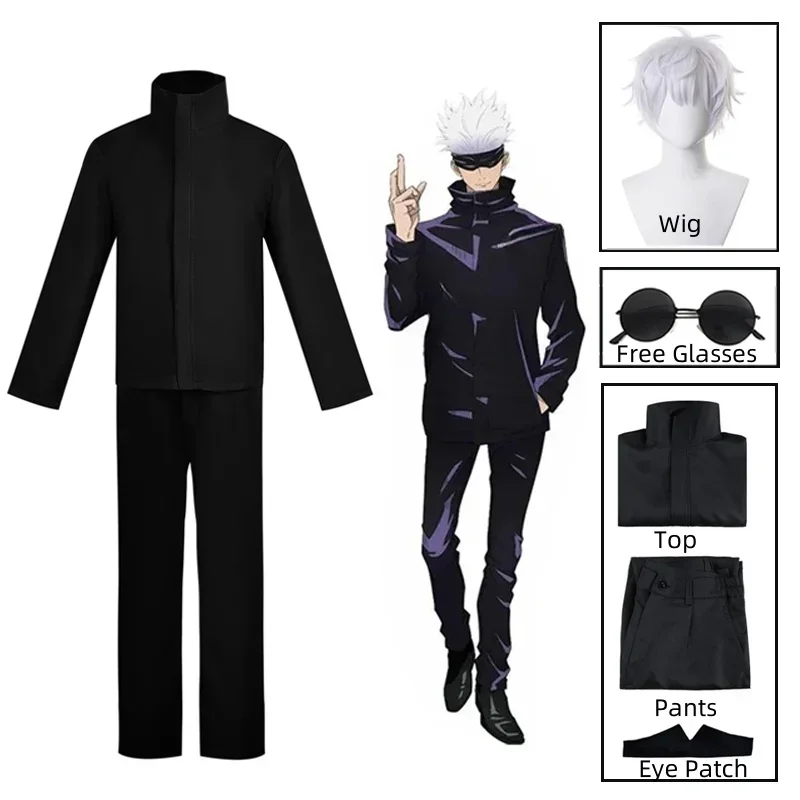 2026 أزياء تنكرية لشخصية غوجو  - مراجعة Anime Cosplay Glasses وسعره
