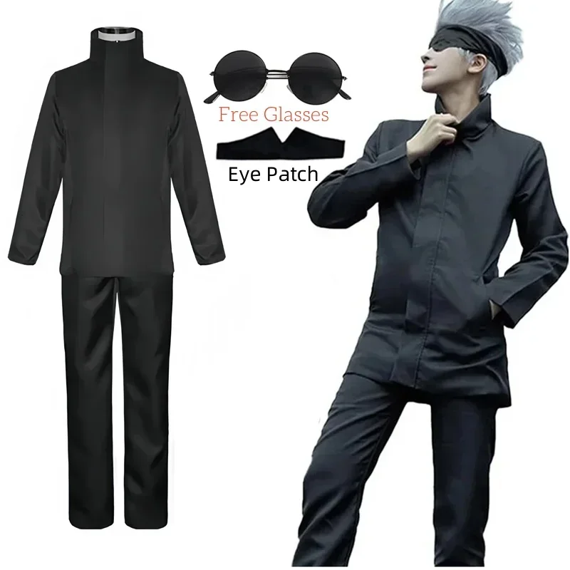 2026 أزياء تنكرية لشخصية غوجو  - مراجعة Anime Cosplay Glasses وسعره