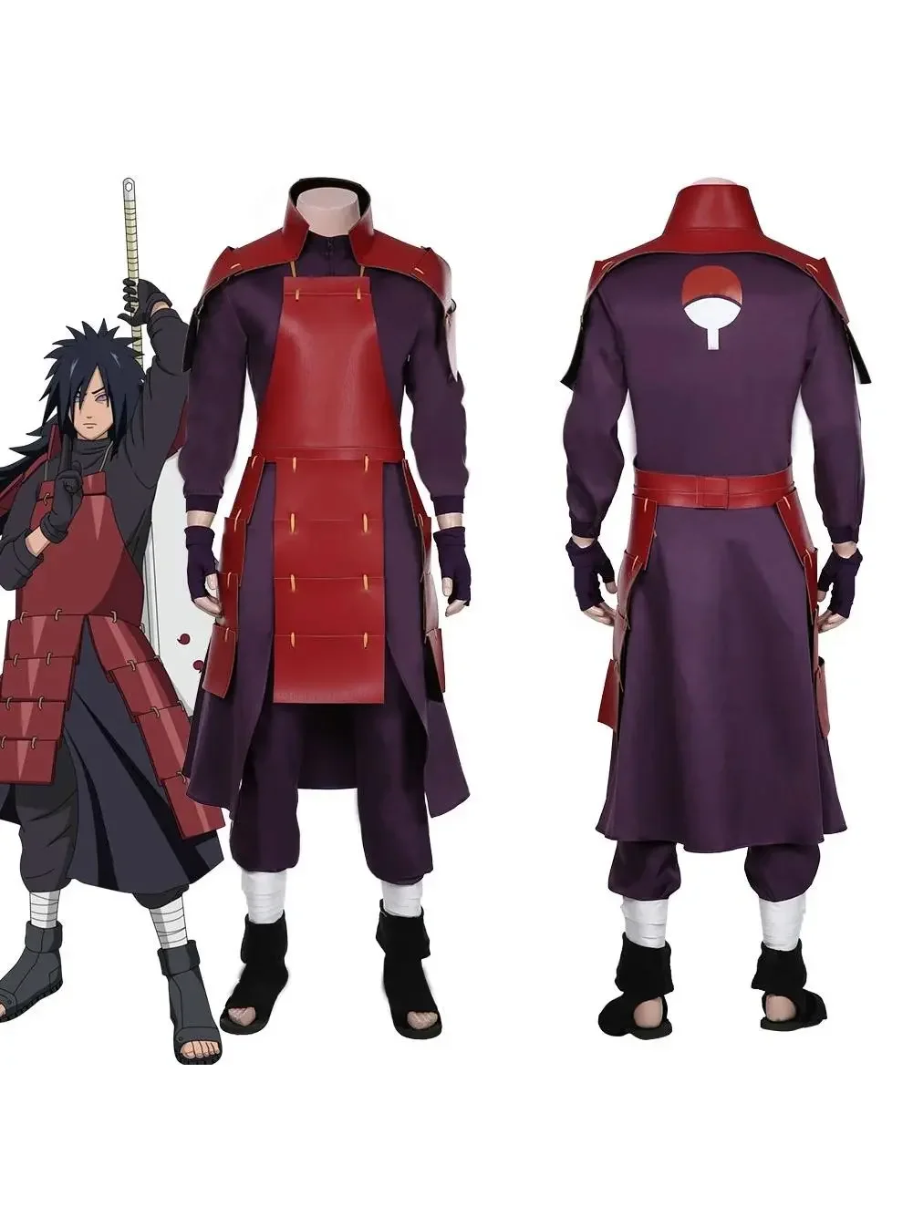زي تنكري أنمي أكاتسوكي أوتشيها - مراجعة Anime Cosplay Armor وسعره