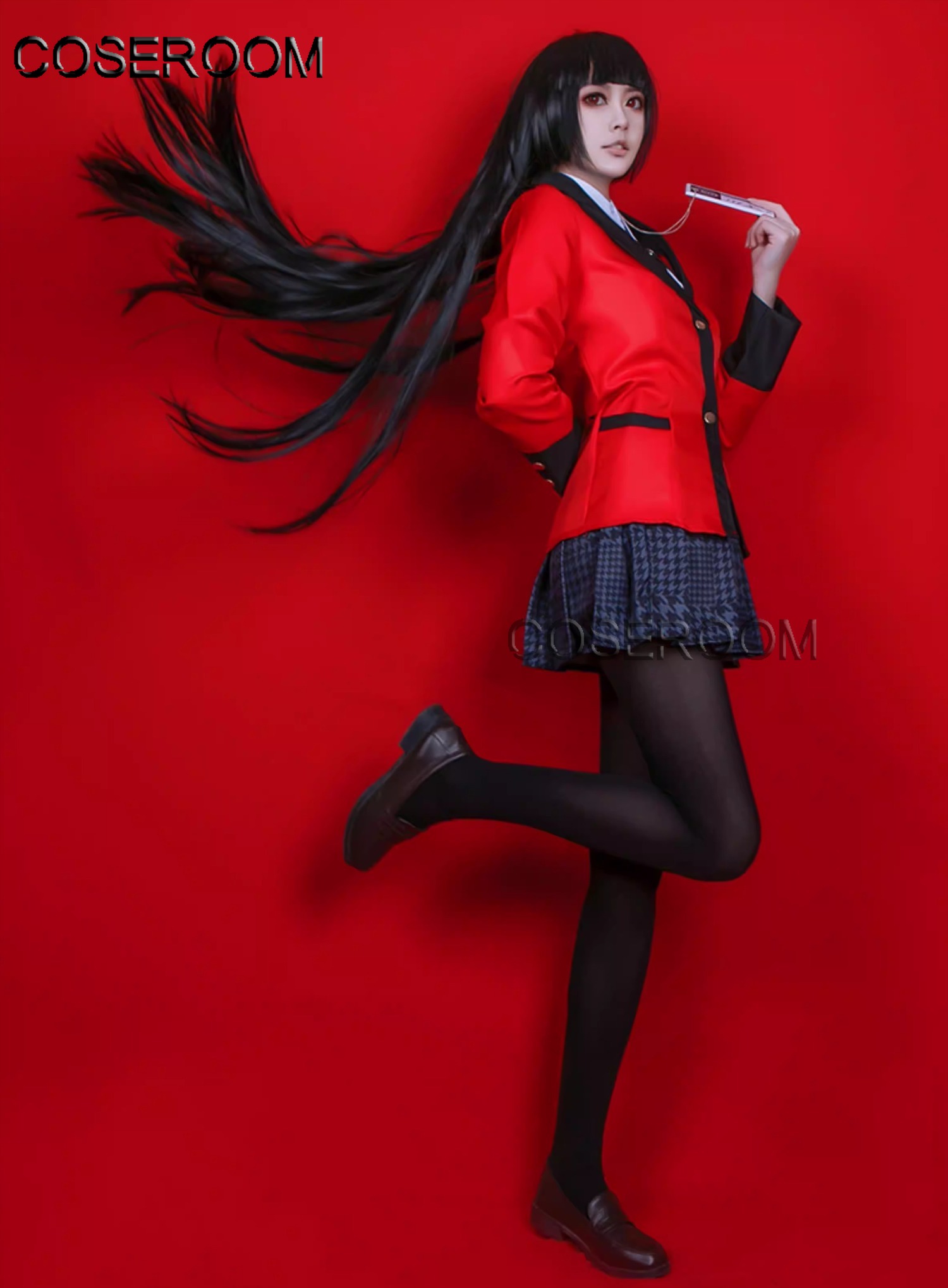زي تنكري لشخصية جابامي يوميكو  - مراجعة Anime Cosplay Kakegurui وسعره