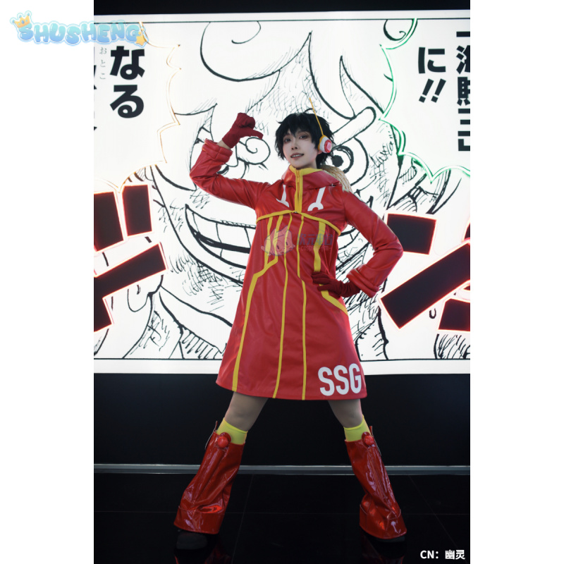 القرد D لوفي Egghead تأثيري حل - مراجعة Anime Cosplay Luffy وسعره