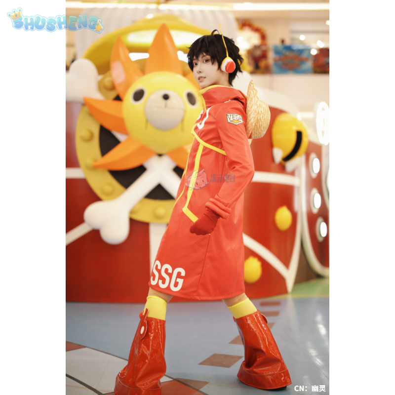 القرد D لوفي Egghead تأثيري حل - مراجعة Anime Cosplay Luffy وسعره