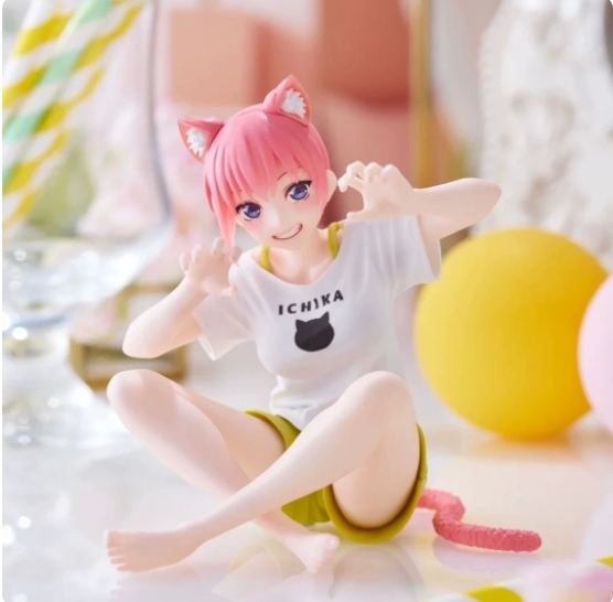 تمثال شخصية ناكانو إيتشيكا من  - مراجعة Quintuplets Anime Cosplay وسعره