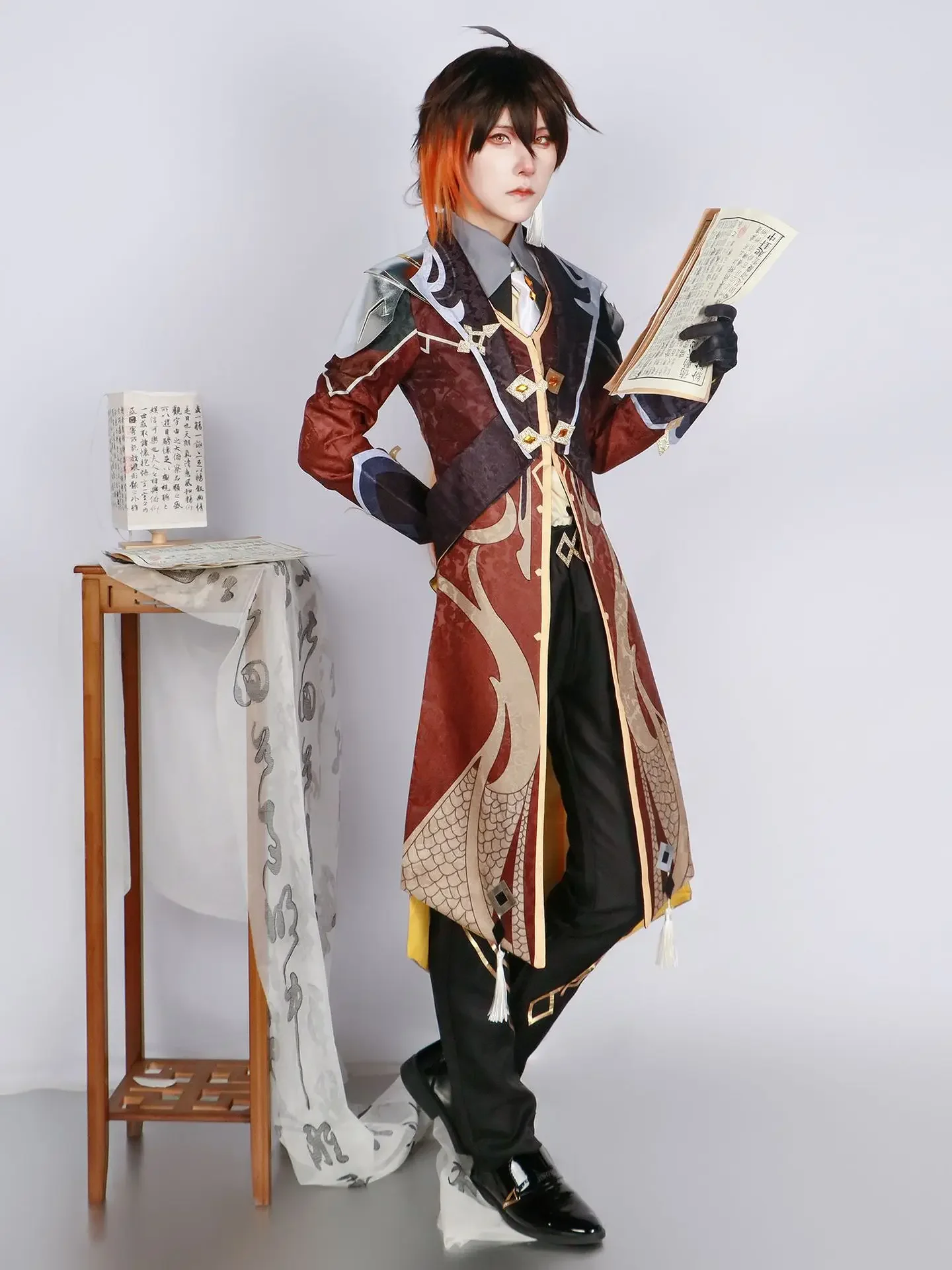 زي تنكري لشخصية زونغلي من لعبة - مراجعة Anime Cosplay Dress For Men وسعره