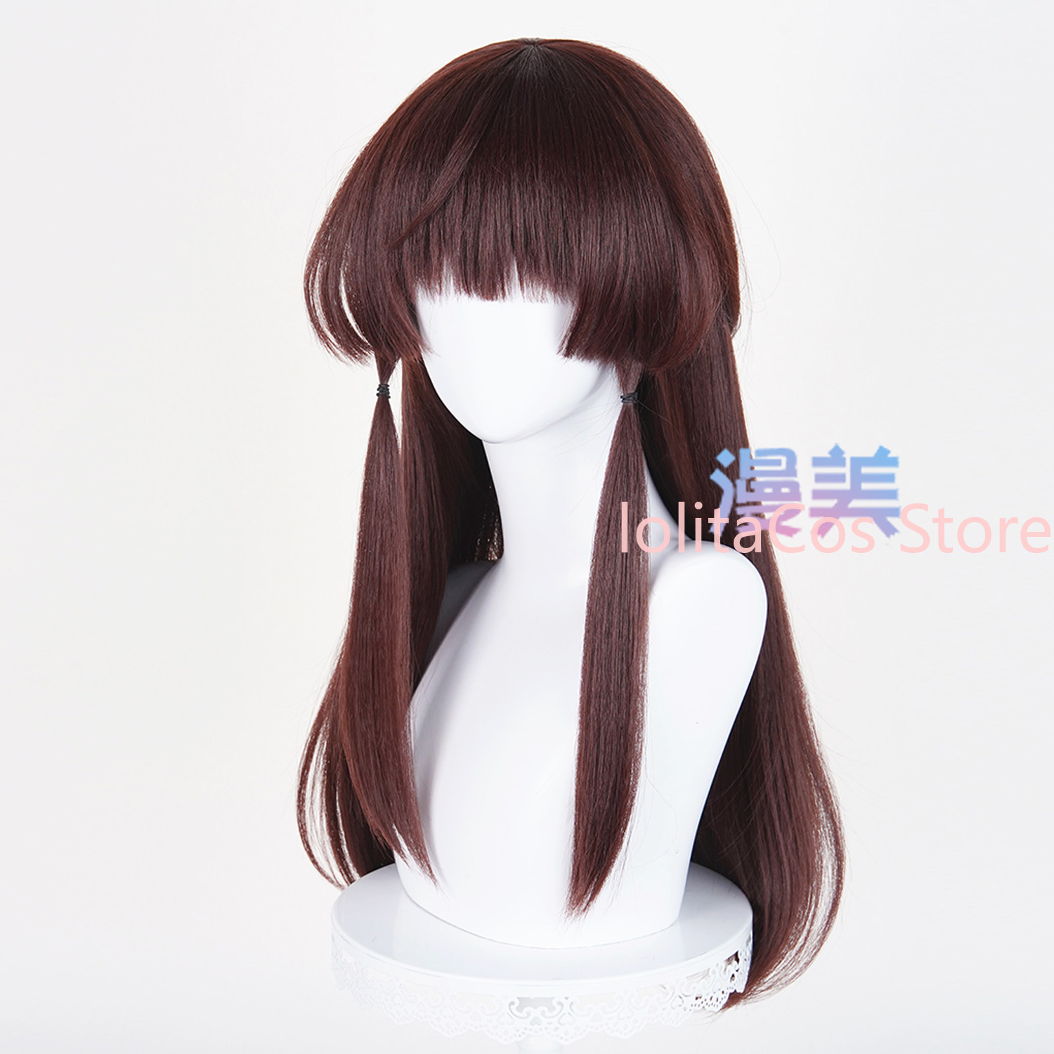 شعر مستعار كوسبلاي هاكوري ريمو - مراجعة Anime Cosplay Long Hair وسعره