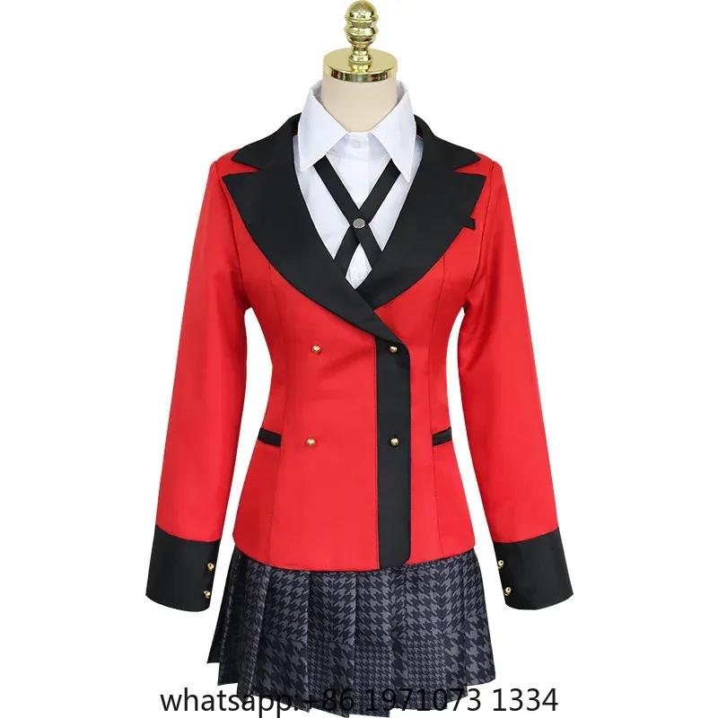 زي تنكري لشخصية كيراري من أنمي - مراجعة Anime Cosplay Kakegurui وسعره