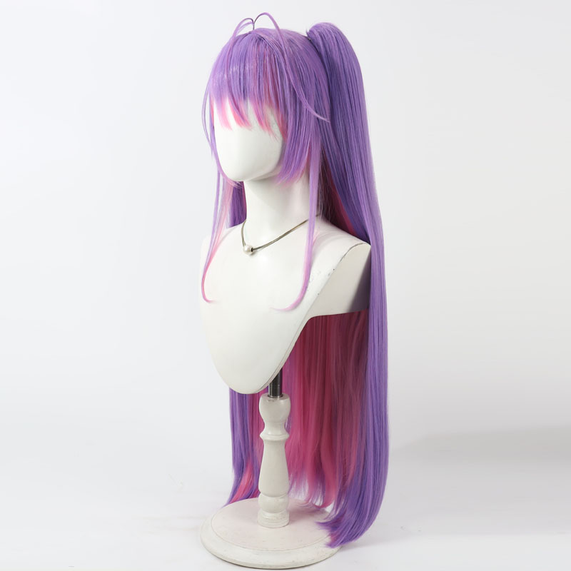 Tokoyami Towa شعر مستعار تأثير - مراجعة Anime Cosplay Long Hair وسعره