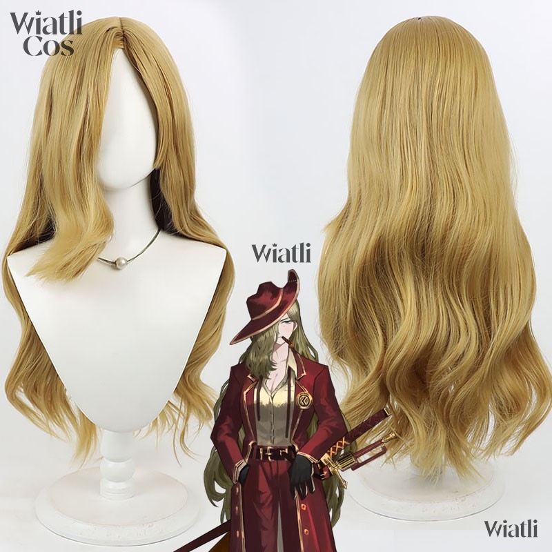 باروكة تنكرية لشخصية فالنسينا  - مراجعة Anime Cosplay Long Hair وسعره