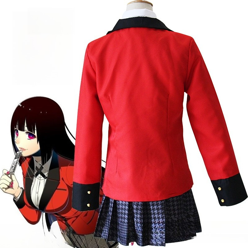 زي تنكري لشخصية جابامي يوميكو  - مراجعة Anime Cosplay Kakegurui وسعره