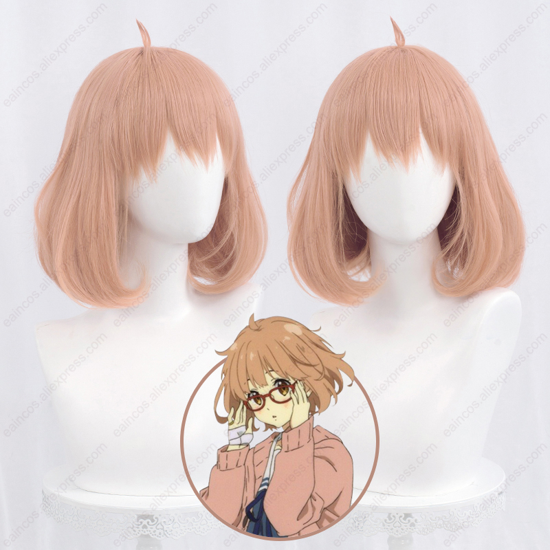 شعر اصطناعي قصير مقاوم للحرارة - مراجعة Anime Cosplay Orange Hair وسعره