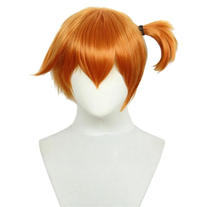 أنيمي جيب الوحش ضبابي شعر مستع - مراجعة Anime Cosplay Orange Hair وسعره