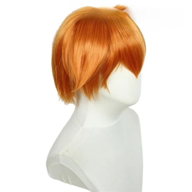 أنيمي جيب الوحش ضبابي شعر مستع - مراجعة Anime Cosplay Orange Hair وسعره
