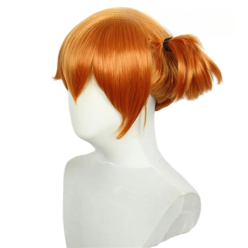 أنيمي جيب الوحش ضبابي شعر مستع - مراجعة Anime Cosplay Orange Hair وسعره