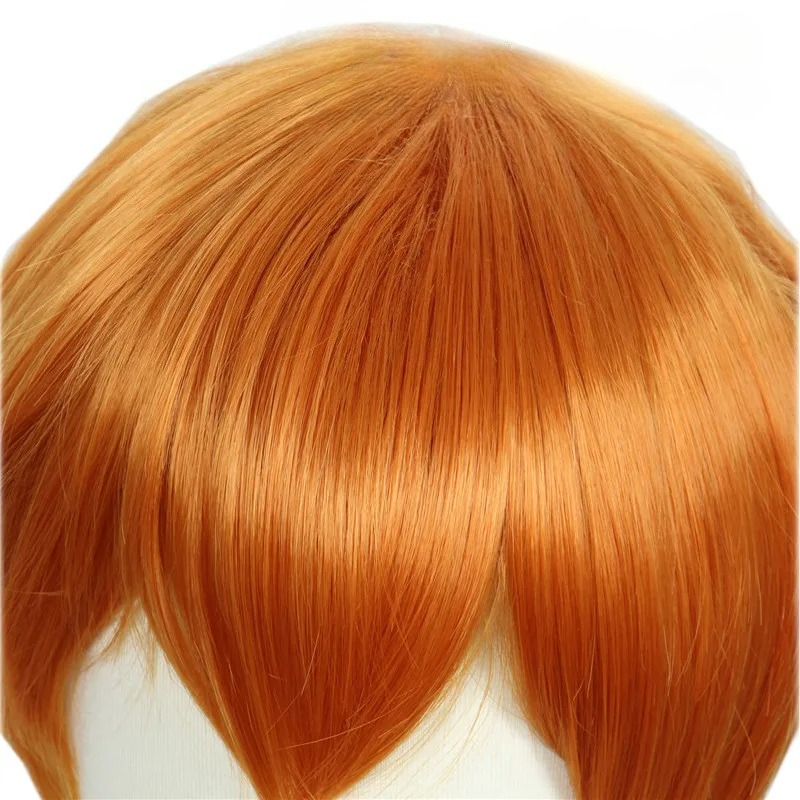 أنيمي جيب الوحش ضبابي شعر مستع - مراجعة Anime Cosplay Orange Hair وسعره