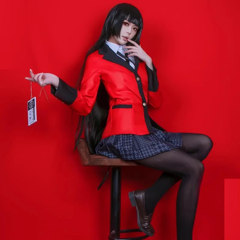 جابامي يوميكو تأثيري أحذية Kak - مراجعة Anime Cosplay Kakegurui وسعره