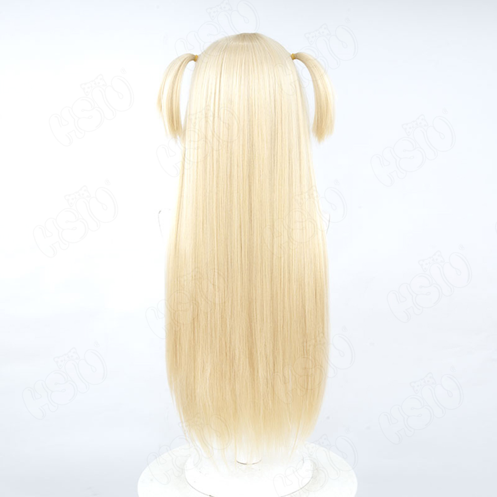 شعر مستعار طويل أشقر فاتح من أ - مراجعة Anime Cosplay Long Hair وسعره