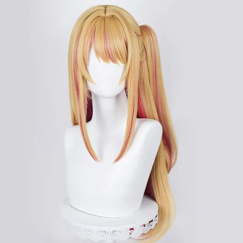 باروكة أنيمي أوشي نو كو هوشينو - مراجعة Anime Cosplay Orange Hair وسعره