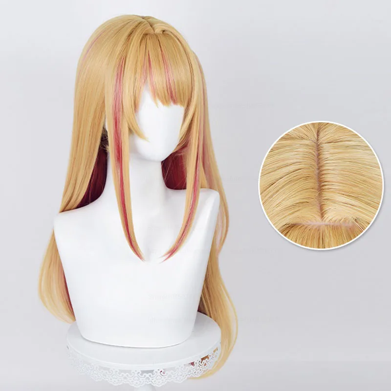 باروكة أنيمي أوشي نو كو هوشينو - مراجعة Anime Cosplay Orange Hair وسعره