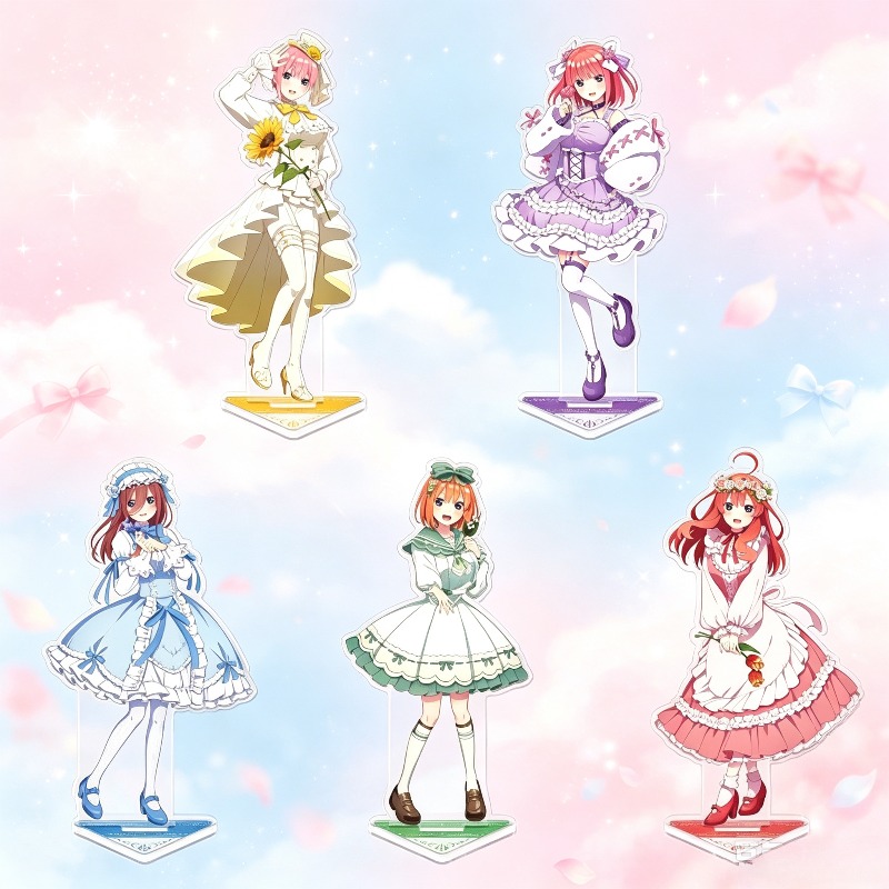 تمثال أكريليك بأسلوب لوليتا لش - مراجعة Quintuplets Anime Cosplay وسعره