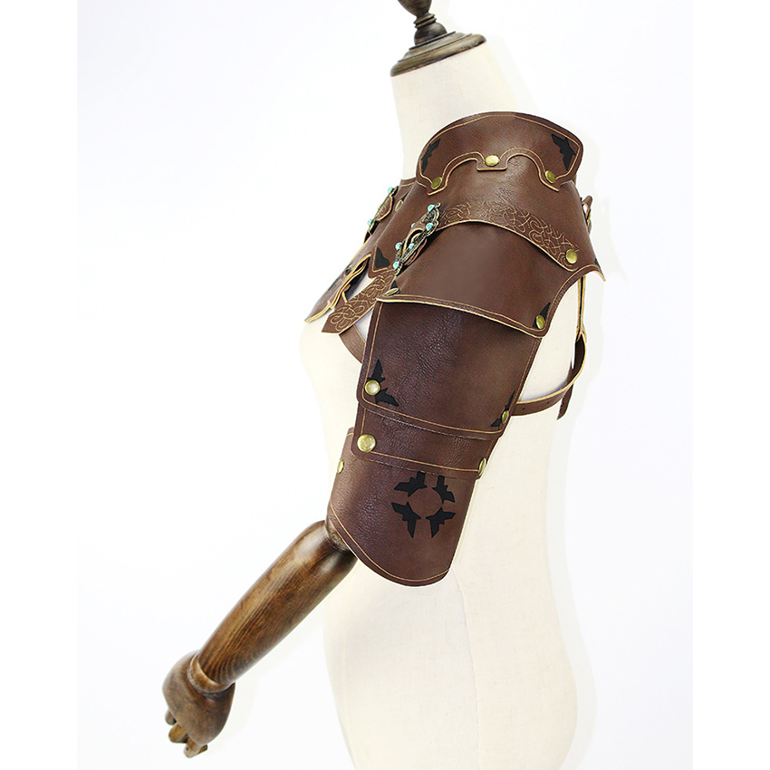 Steampunk الكتف درع درع امرأة  - مراجعة Anime Cosplay Armor وسعره