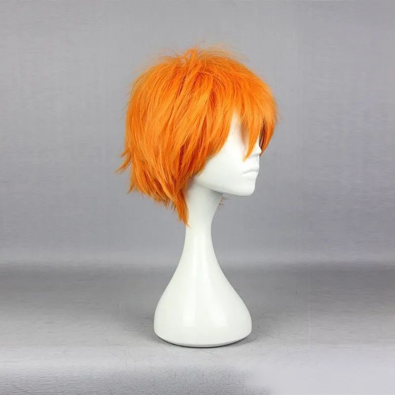 أنمي هايكي!! باروكة تنكرية لهي - مراجعة Anime Cosplay Orange Hair وسعره