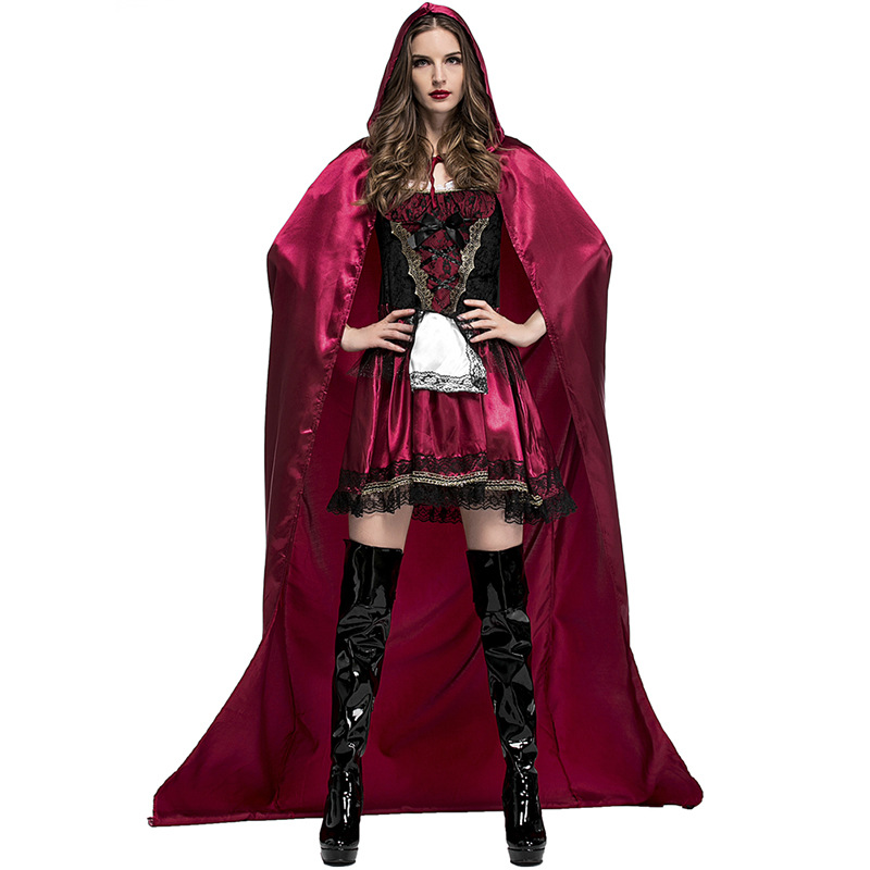 زي الهالوين ذو الرداء الأحمر ا - مراجعة Anime Cosplay Recommendations وسعره