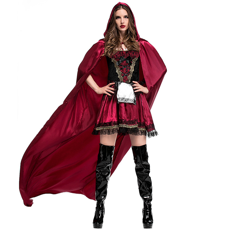 زي الهالوين ذو الرداء الأحمر ا - مراجعة Anime Cosplay Recommendations وسعره