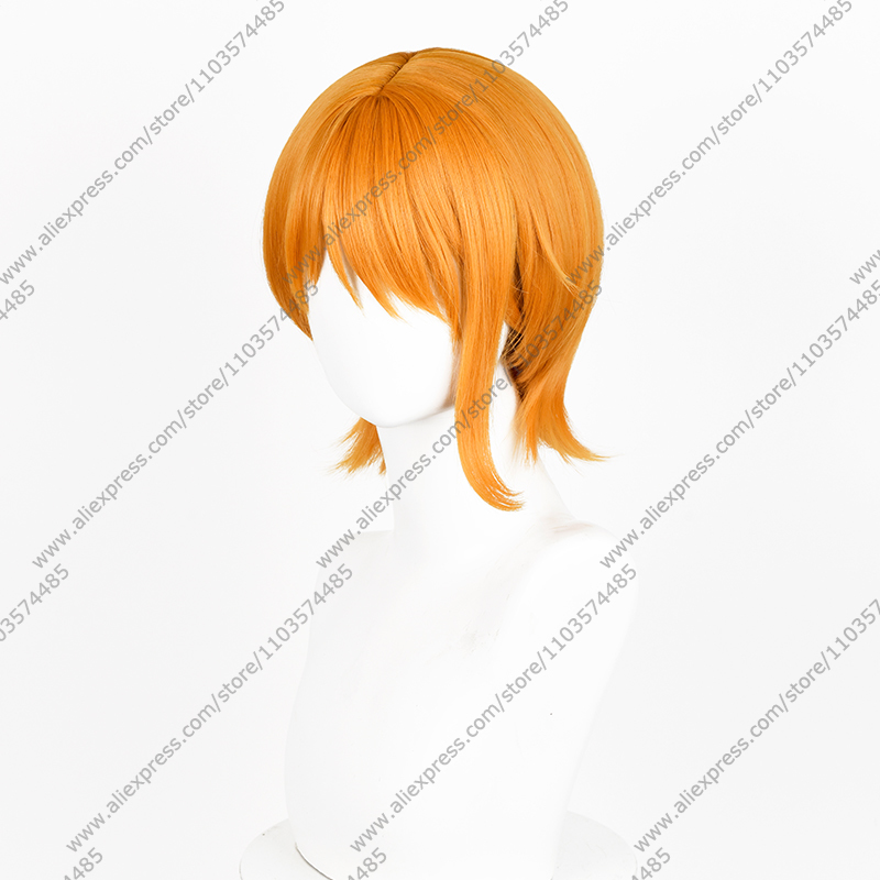 أنيمي نامي تأثيري الباروكات 30 - مراجعة Anime Cosplay Orange Hair وسعره