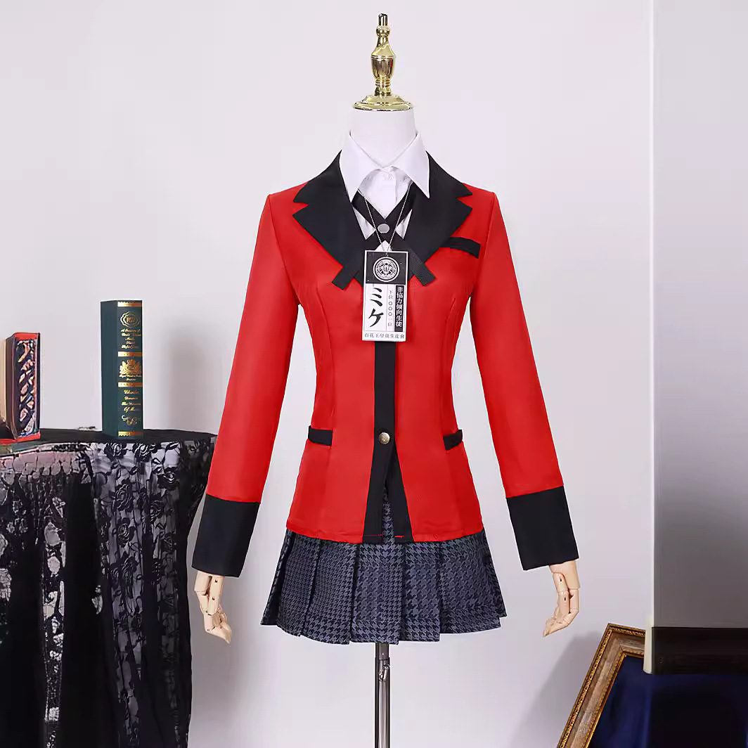زي تنكري كامل لشخصية يو ميكو ج - مراجعة Anime Cosplay Kakegurui وسعره