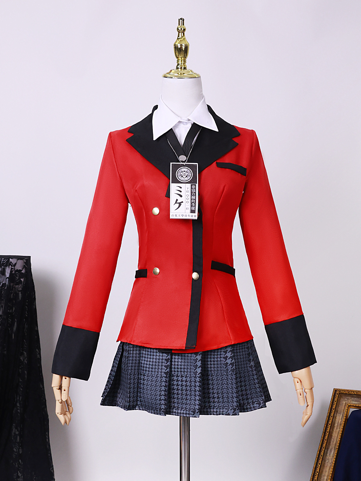 زي تنكري كامل لشخصية يو ميكو ج - مراجعة Anime Cosplay Kakegurui وسعره