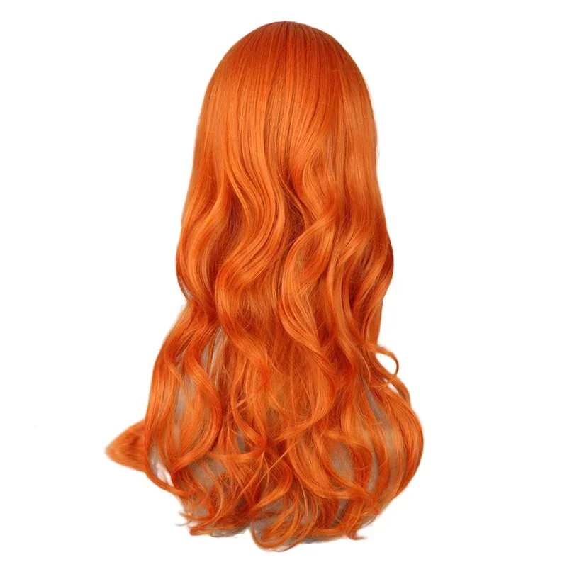 باروكة تنكرية لشخصية نامي من ا - مراجعة Anime Cosplay Orange Hair وسعره