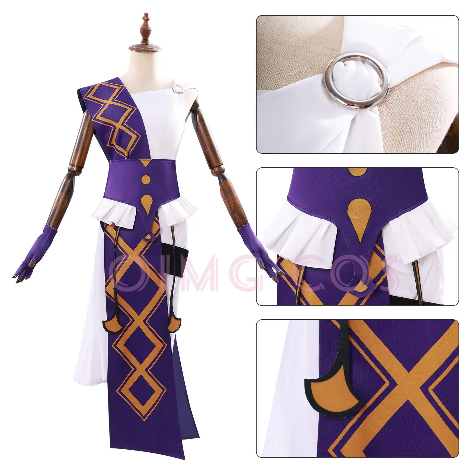 زي تنكري كامل لشخصية هيبوليتا  - مراجعة Anime Cosplay Event وسعره